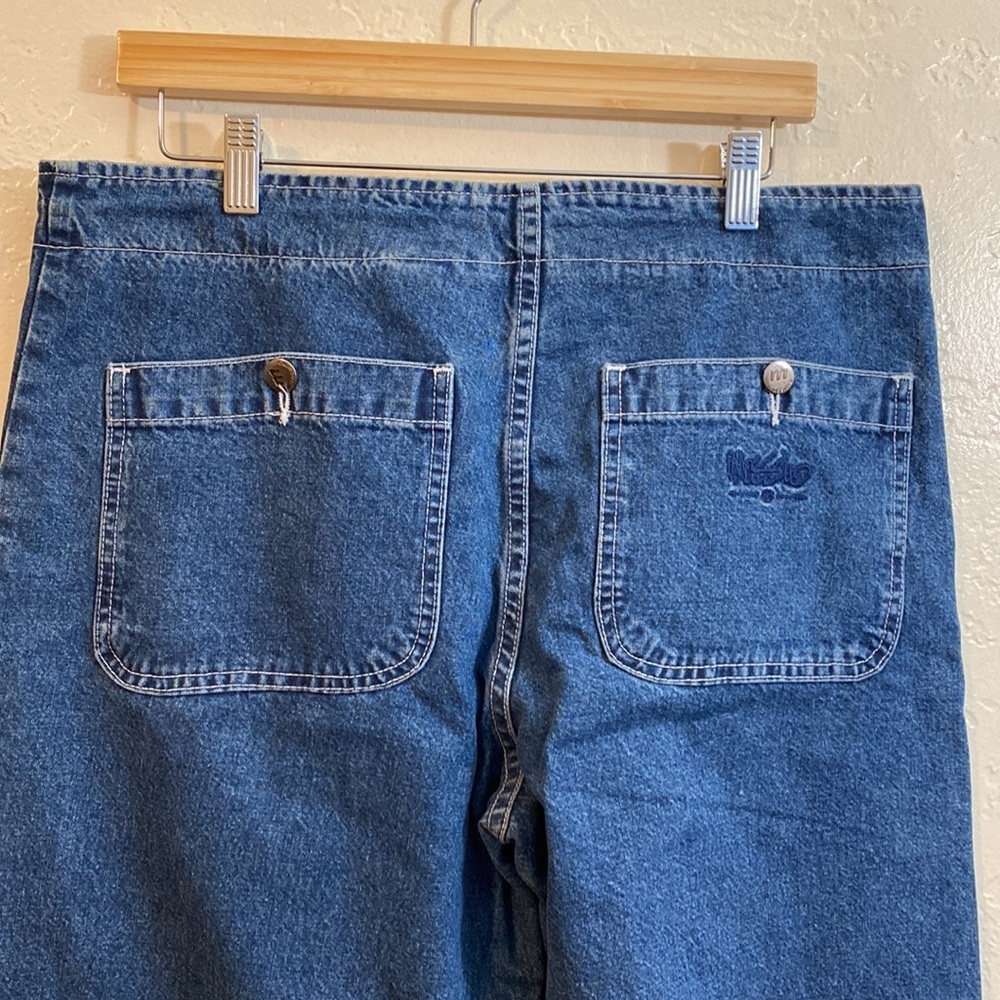 Mossimo Women’s Drawstring Large Wide Leg Jeans - Picture 4 of 6
